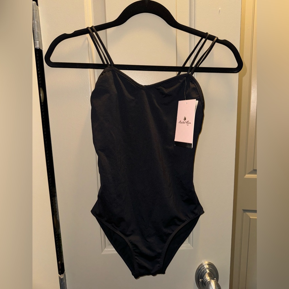 BNWT Ballet Rosa Black Leotard Women’s Size Small